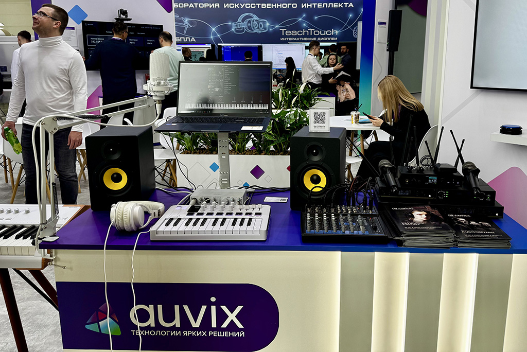  Экспозиция Axelvox на стенде компании Auvix в рамках выставки ММСО-2026!